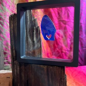 Sea glass charm or pendant